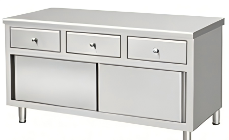 Single-Pass Drawer Table