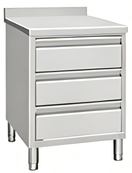 Backrest Drawer Table