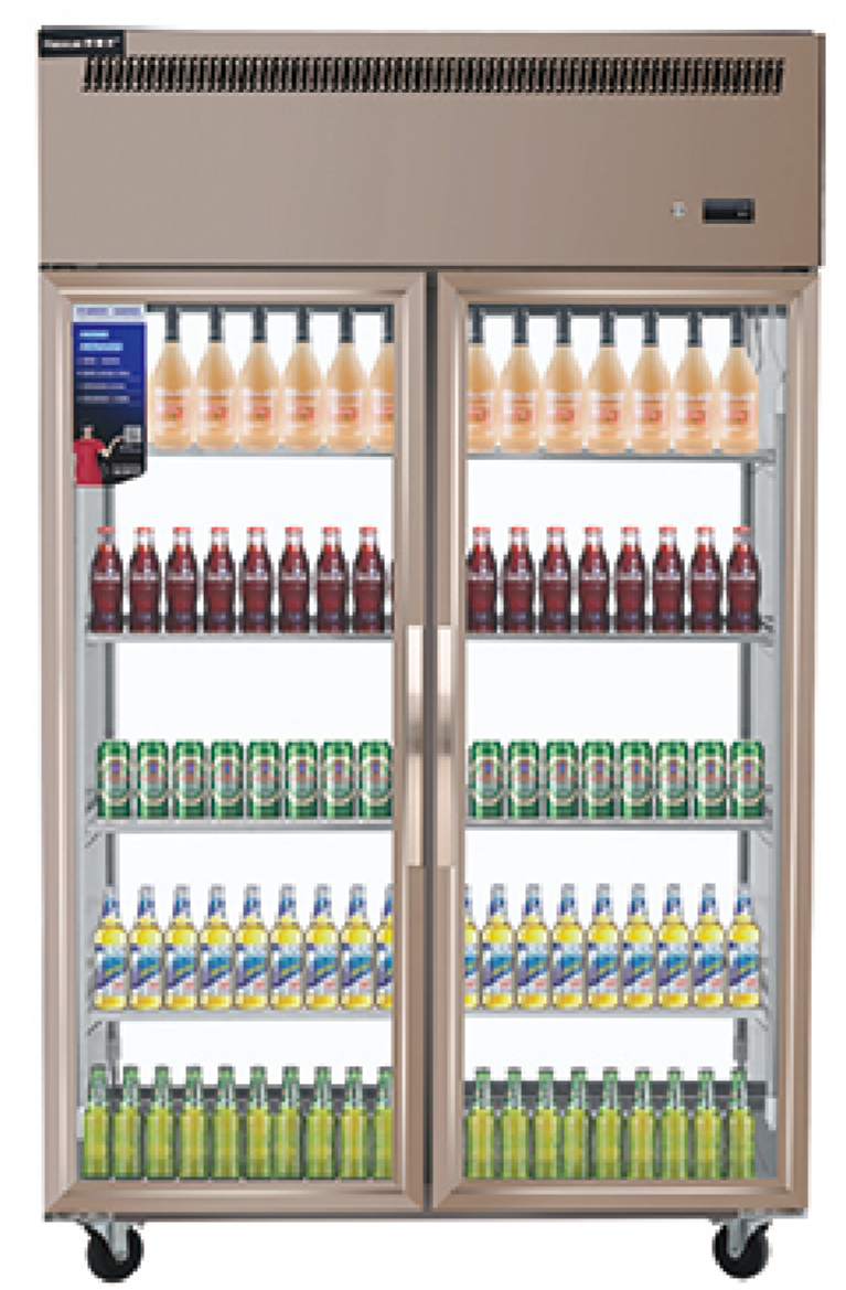 Glass Door Display Freezer