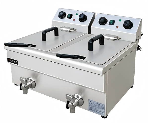 Double-Tank Deep Fryer
